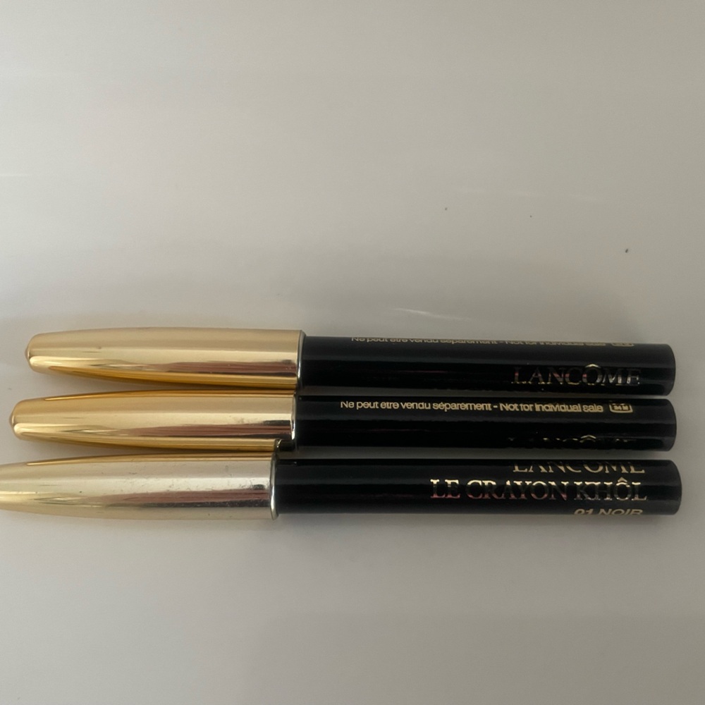 Lancome Le Crayon Khol Eyeliner Trio - Noir and Gold